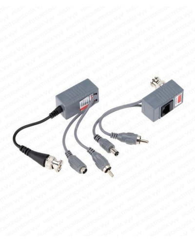 VC-BALUN VIDEO UTP CON AUDIO