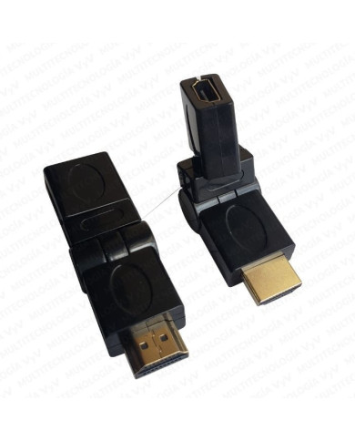 VC-UNION HDMI 360 GRADOS (HEMBRA MACHO)