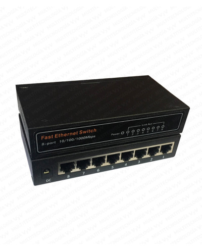 LB-SWITCH RJ45 8 PTOS 10/100/1000 1Gbps