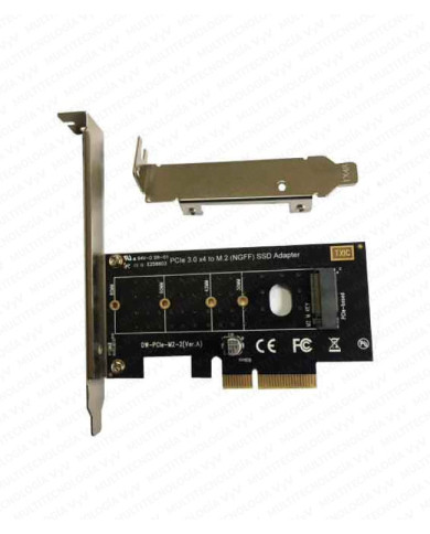 VC-TARJETA PCI EXPRESS M.2 Nvme (4 TAMAÑOS) 22x80 22x60 22x42 22x30 (4X)