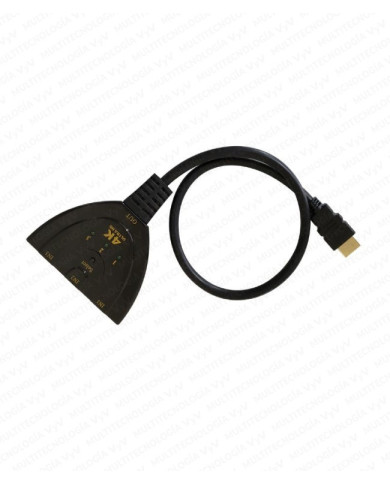 VC-SWITCH HDMI 3 EN 1 4K