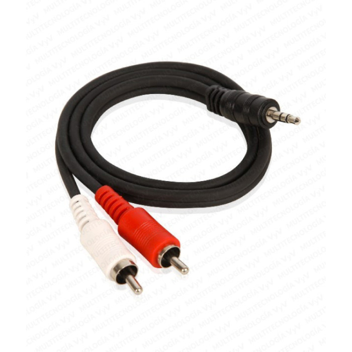 VC-CABLE DE DISKMAN 3.5 A 2RCA