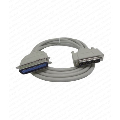 VC-CABLE IMPRESORA 25 PINES MACHO 36 PINES 1.5 M