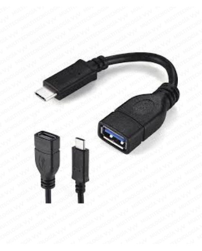 VC-CABLE OTG MICRO USB V8 A USB TIPO A HEMBRA