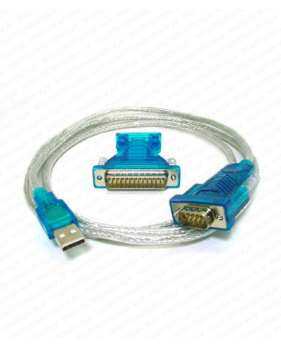 VC-CABLE USB A DB9 MACHO 1.8 M