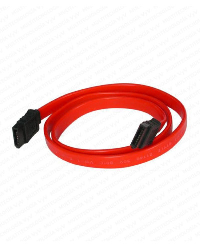 VC-CABLE DE DATOS SATA 3 NEGRO L-60CM EN L