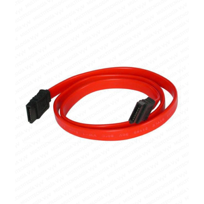 VC-CABLE DE DATOS SATA 3.0 ROJO DELTA