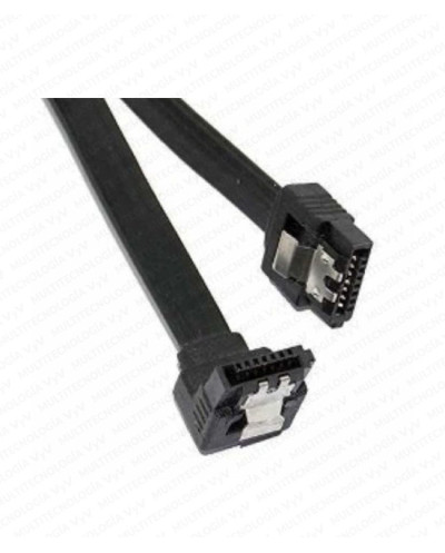 VC-CABLE DE DATOS SATA 3 NEGRO L-60CM EN L