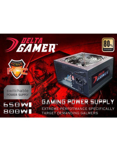 AU-FUENTE DE PODER GAMER 650W CERTIFICADA