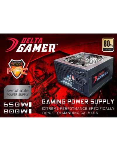 AU-FUENTE DE PODER GAMER 650W CERTIFICADA