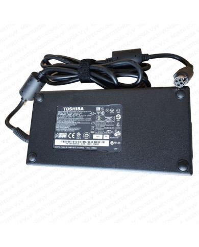 AU-CARGADOR PARA TOSHIBA 19V 9.5A PLUG 4 ORIFICIOS