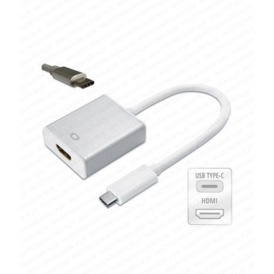 VC-ADAPTADOR USB 3.1 TIPO C A HDMI TAMAÑO 13 CM (GEN2)