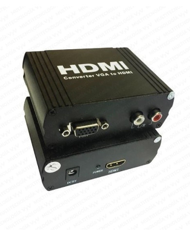 VC-CAJA CONVERTIDOR VGA A HDMI