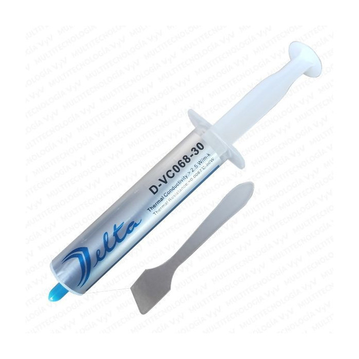 VC-PASTA TERMICA 30 G DELTATECH COLOR PLOMA COND 2.5