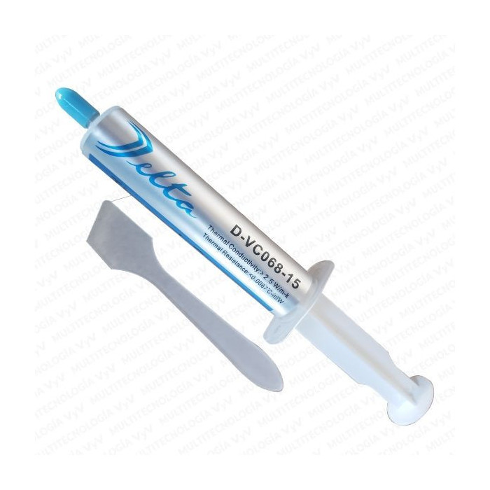 VC-PASTA TERMICA 15 G DELTATECH COLOR PLOMA COND 2.5