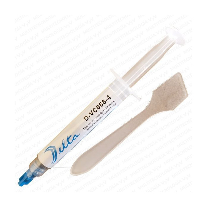 VC-PASTA TERMICA 4 G DELTATECH COLOR PLOMA COND 4.63