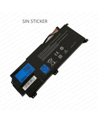VC-BATERIA PARA DELL C1JKH 4RXFLK 14-1421X 14 XPS14Z, 14.8V 58Wh
