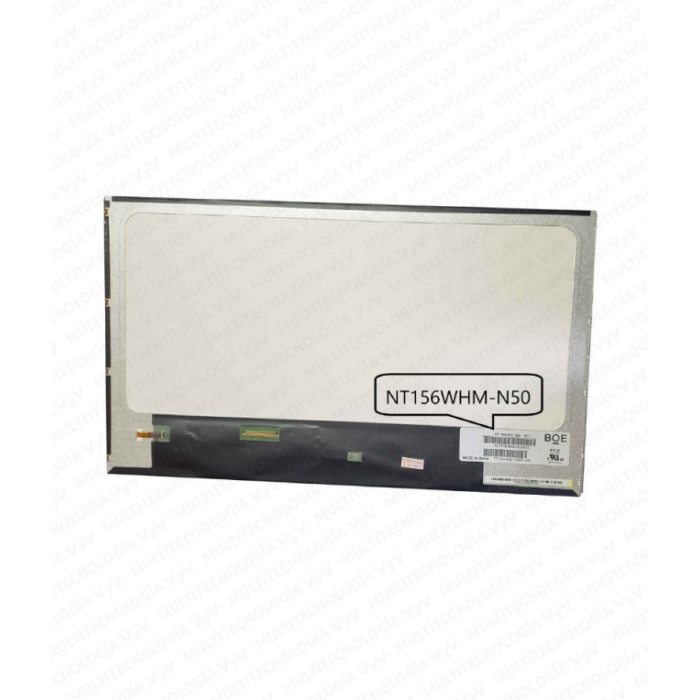 VC-PANTALLA LAPTOP 15.6 LED HD 1366x768 40 PINES 25mm NO BRACKET NT156WHM-N50