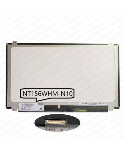 VC-PANTALLA LAPTOP 15.6 LED FHD 1920x1080 30 PINES 19mm NO BRACKET PLANO N156HCA-E5A