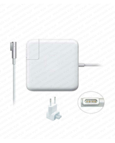 AU-CARGADOR PARA MAC 16.5V 3.65A 60W TIPO L magsafe 1 (16mm)