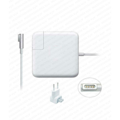 AU-CARGADOR PARA MAC 18.5V 4.6A 85W PLUG TIPO L magsafe 1 (16mm)