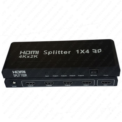 VC-SPLITER HDMI DE 4 PUERTOS 4K*2K V1.4 HDCP