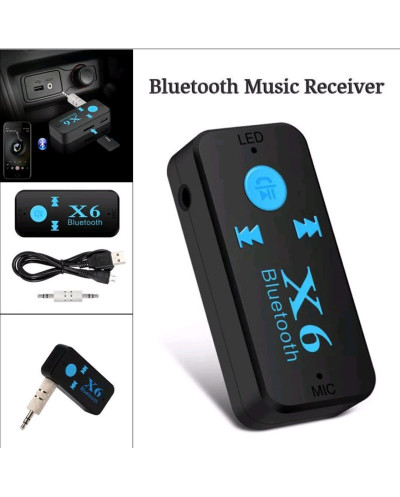 VC-RECEPTOR BLUETOOTH MOD. X6 CON MICROFONO