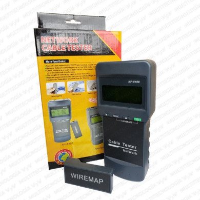 AM-COMPROBADOR DE CABLE DE RED NF-8108