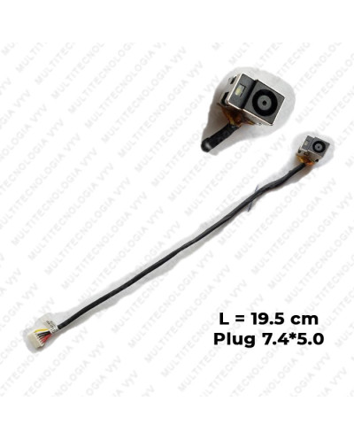 VC-PIN DE CARGA PARA HP COMPAQ CQ43 P/N 35070SU00-H59-G L-19.5cm PLUG 7.4x5.0