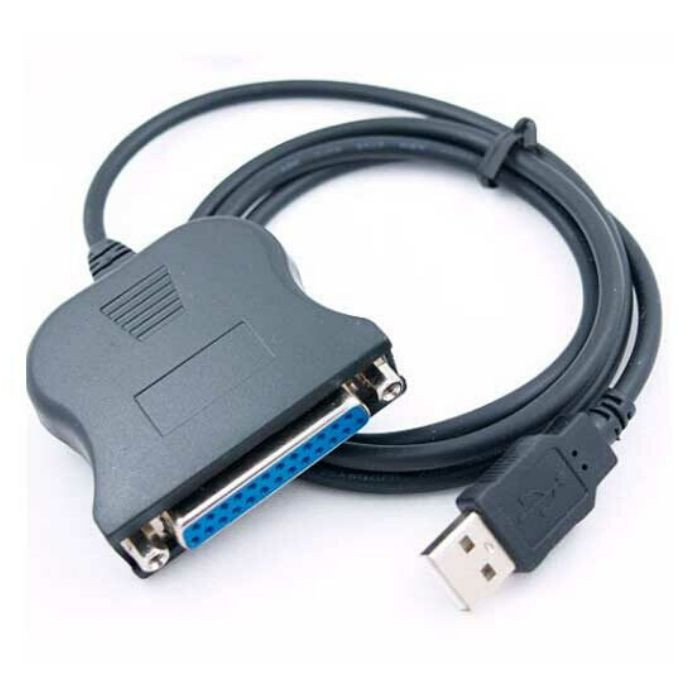 VC-CABLE USB A PARALELO 25 PINES 1.8M