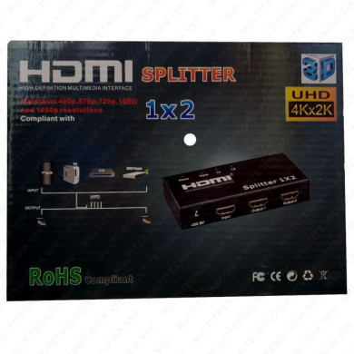 VC-SPLITER HDMI DE 2 PUERTOS