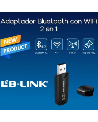 LB-USB WIRELESS WN300BT BLUETOOTH 4.2+WIFI 150 Mbps