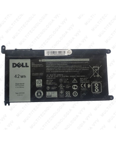 VC-BATERIA PARA DELL WDX0R 11.4V 42Wh