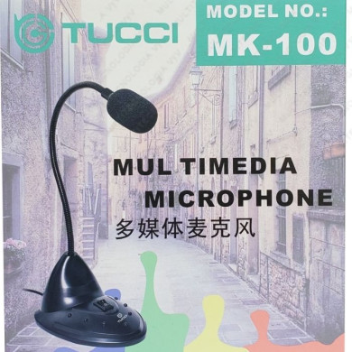 VC-MICROFONO MULTIMEDIA DE PEDESTAL PLUG 3.5 MOD MK-100