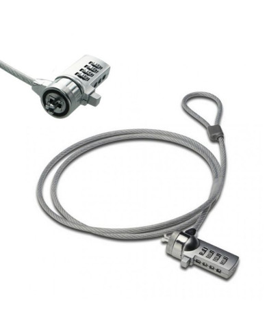 VC-CANDADO PARA LAPTOP DELGADA CON CLAVE RANURA 3.0x7.0 mm DELTATECH L-1.2m