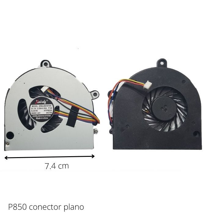 VC-VENTILADOR LAPTOP TOSHIBA P850 CONECTOR PLANO