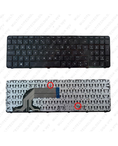 VC-TECLADO PARA HP 15 15N 15A 15E 15G 15H 15R 15S 15Z-B 15Z-G 250 G2 G3