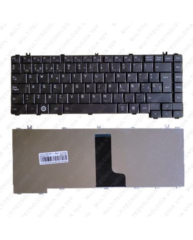 VC-TECLADO PARA TOSHIBA 14 C645 C600D / L600 / L635 L645D / L745