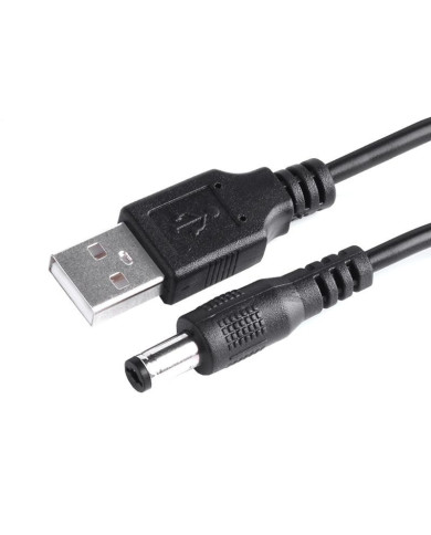 VC-CABLE DE PODER USB 5V 1A PLUG 5.5x2.1