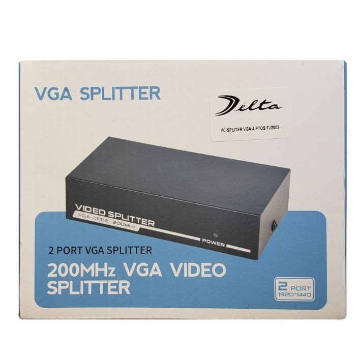 VC-SPLITER VGA 2 PUERTOS