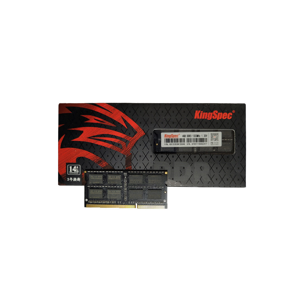 KS-MEMORIA RAM KINGSPEC DDR3 LAPTOP 4GB 1.35V 1333 MHz