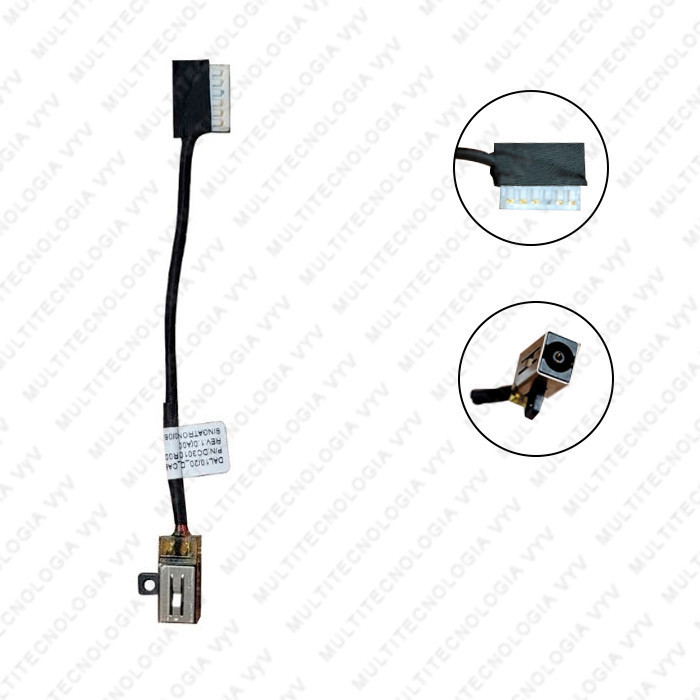 VC-PIN DE CARGA PARA DELL 3493 P/N DC301012300 L-11cm PLUG 4.5x3.0