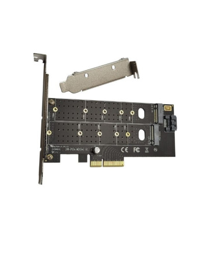 VC-TARJETA PCI EXPRESS M.2 (NVME + SATA) 4X