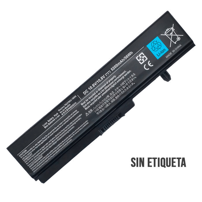 VC-BATERIA PARA TOSHIBA PA3780U 10.8V 5200mAh