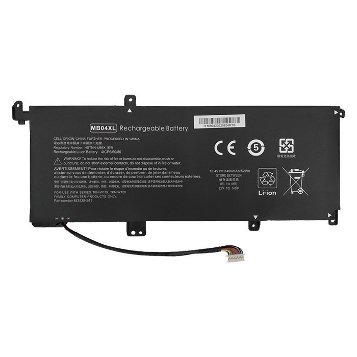 VC-BATERIA PARA HP MB04XL 15.4V 55.67Wh