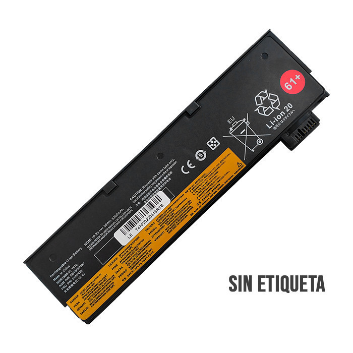 VC-BATERIA PARA LENOVO T470 01AV425 10.8V 5200mAh