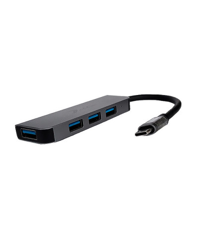 VC-HUB USB TIPO C MOD. BYL-2013T 4 PUERTOS (USB3.0x1+USB2.0x3)