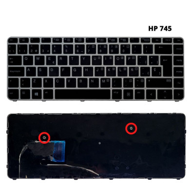 VC-TECLADO PARA HP 14 745 G3 G4 FRAME BIG ENTER