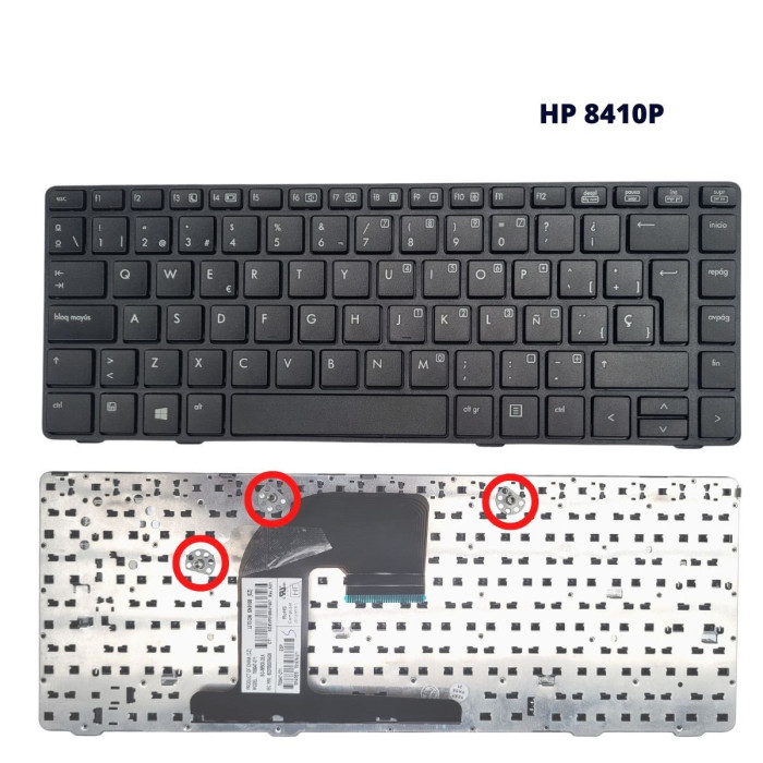 VC-TECLADO PARA HP 14 6470B 8410P 8460P