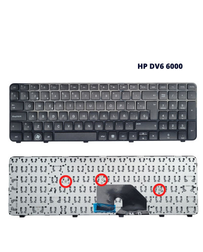 VC-TECLADO PARA HP 15 DV6 6000